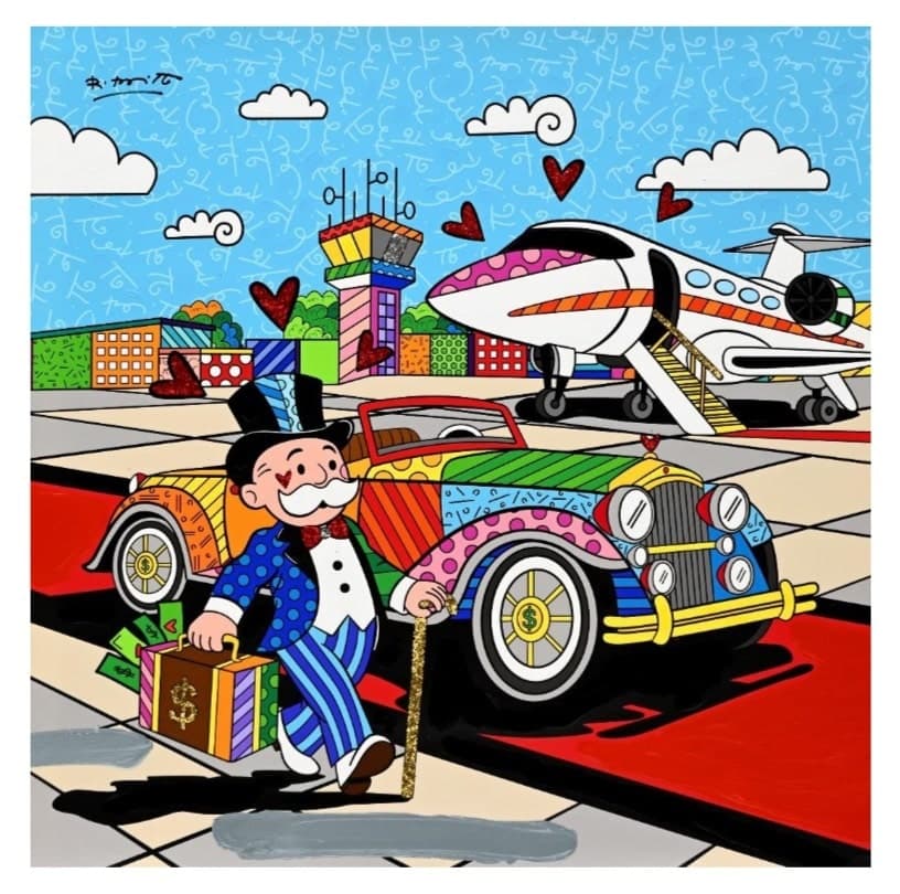 Romero Britto — Romero Britto Original